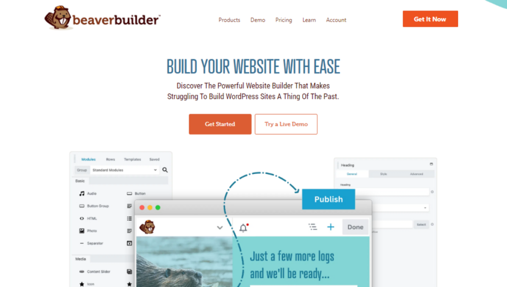 Beaver Builder Landing Page Builder
