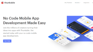 Thunkable Mobile App Builder