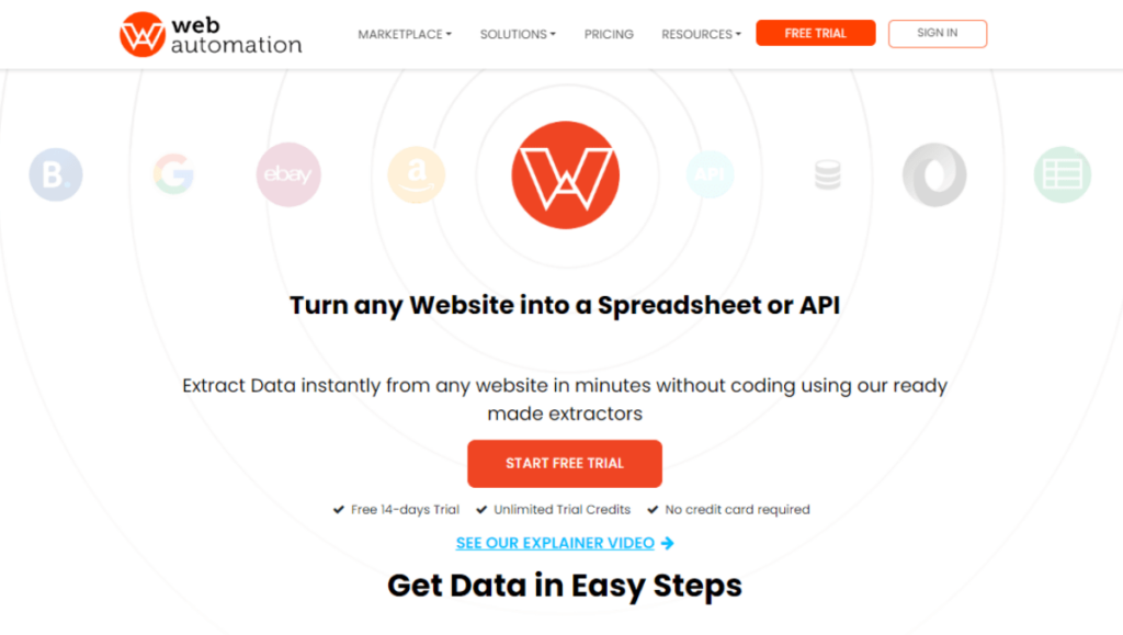 WebAutomation.io Web Scraping Tool