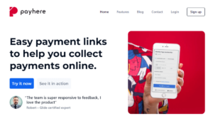 Payhere no code payment solution
